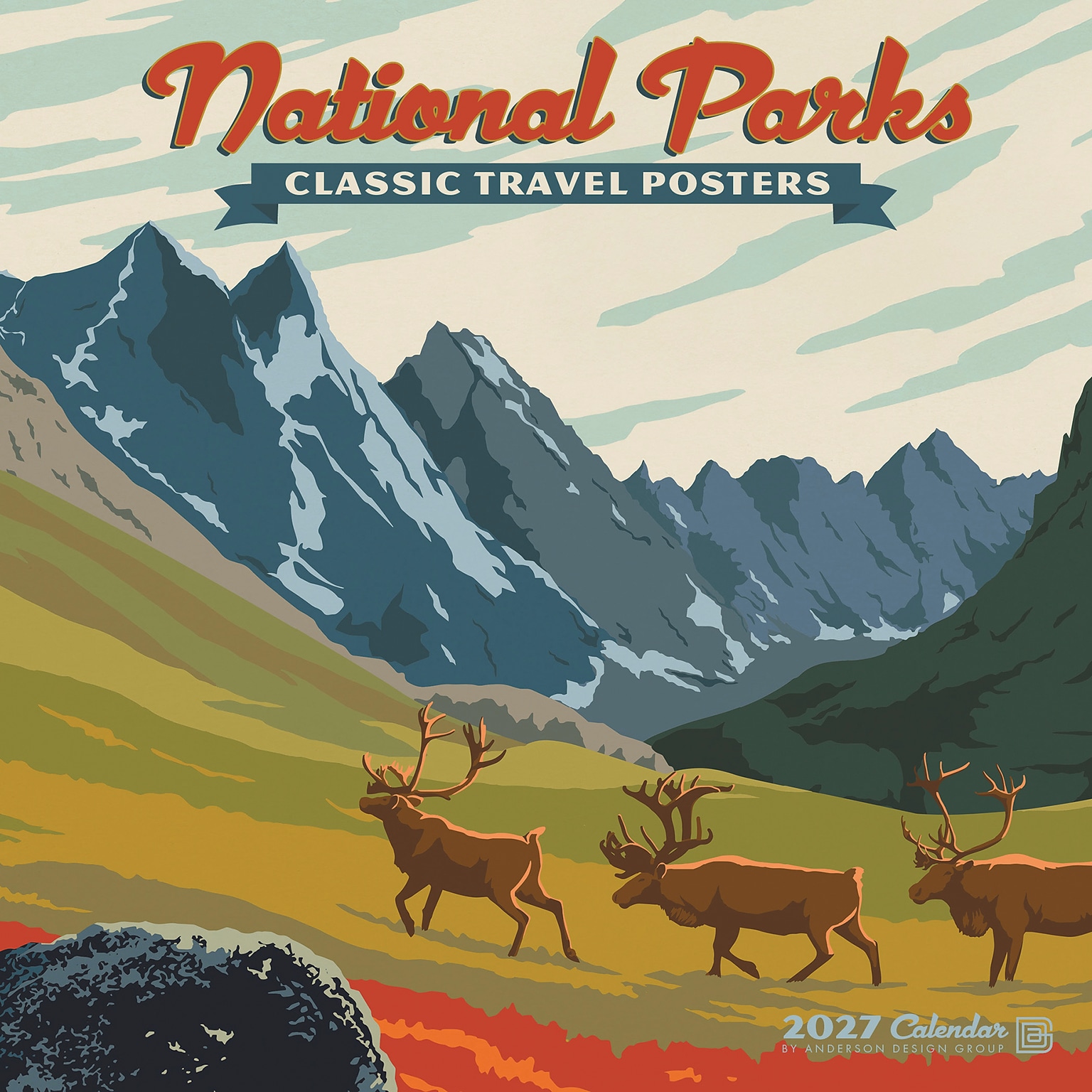 2027 Willow Creek National Parks (ADG) 7 x 7 Monthly Wall Calendar (64115)