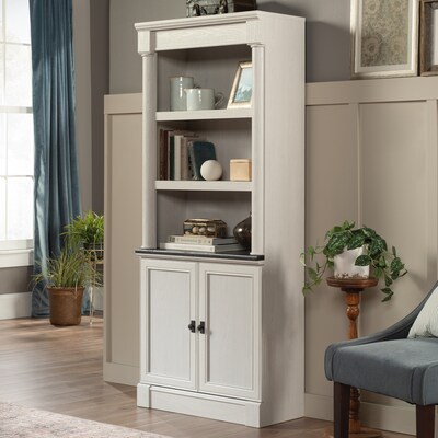 Sauder Palladia 72H 4-Shelf Bookcase, Glacier Oak (432729)