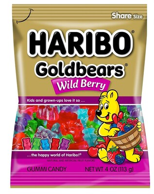 Haribo Wild Berry Goldbears - 4oz Bag