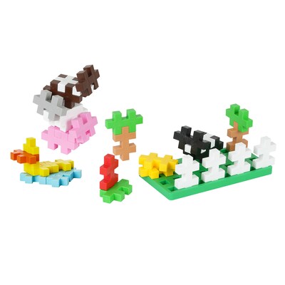 Plus-Plus Building Blocks BIG Farm Activity Set, 40 Pieces (PLL03992)