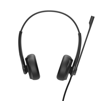 YeaLink YHD342 USB-A Noise Canceling Stereo Phone & Computer Headset, UC Certified (1308077)