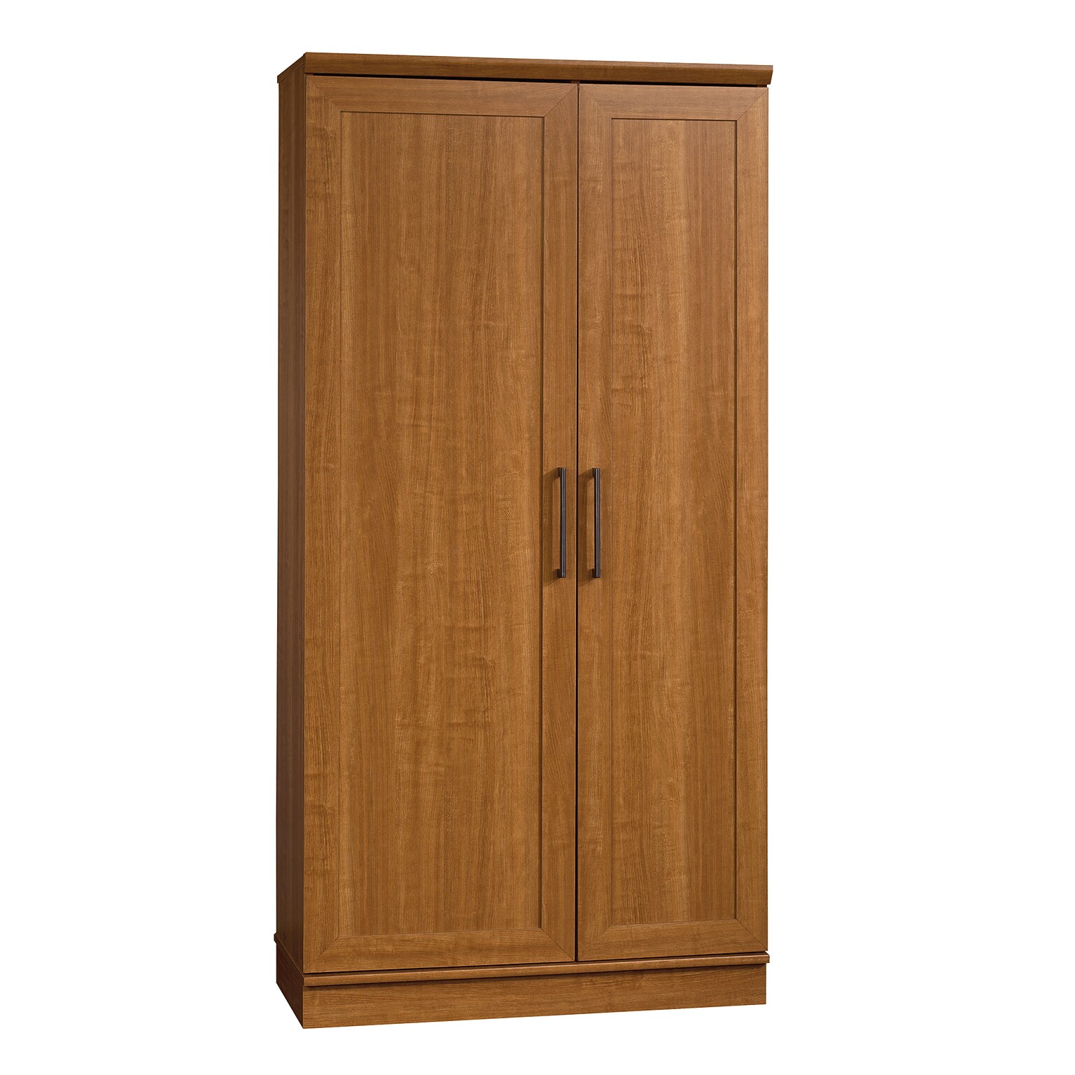 Sauder HomePlus 71H Storage Cabinet with 12 Shelves, Sienna Oak (411965)
