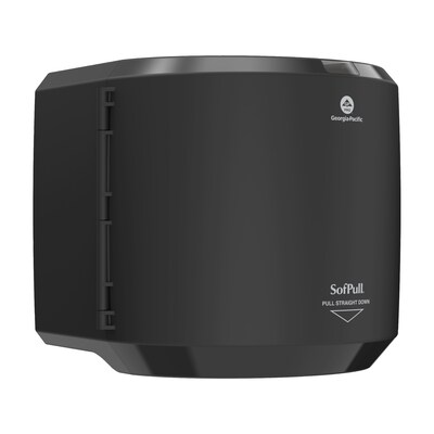 SofPull Centerpull Paper Towel Dispenser, Black (58201B)
