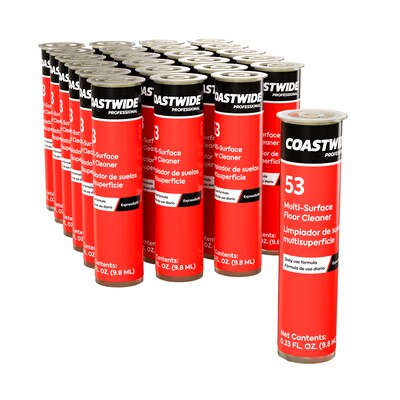 Coastwide Professional ExpressRefill Multi-Surface Floor Cleaner, 24/Pack (CW053ER24-A)