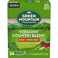Green Mountain Vermont Country Blend Decaf Coffee Keurig® K-Cup® Pods, Medium Roast, 24/Box (7602)