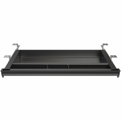 Lorell 4-Compartment Storage Drawer, Black (LLR82092)