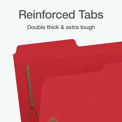 Pendaflex Heavy Duty File Folder, 1-Tab, Assorted, Letter Size, Assorted Colors, 50/Box (1006957)