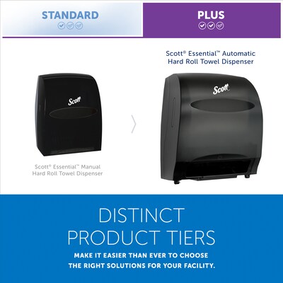 Scott Essential Hardwound Paper Towel Dispenser, Black (48860)