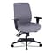 Alera® Wrigley Series Height & Width Adjustable Arm Ergonomic Polyester Task Chair, Gray (HPT4241)