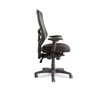 Alera Elusion Series Mesh Back Fabric Computer and Desk Chair, Black (ALEEL41ME10B)