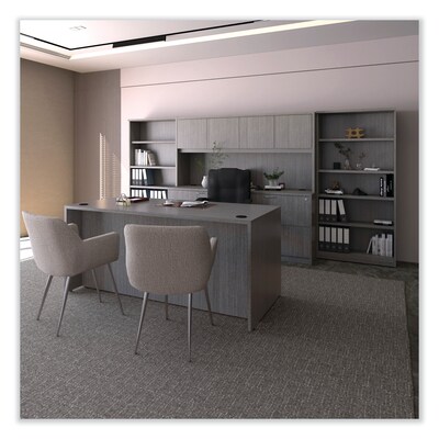Alera Valencia Series Lateral File, 2 Legal/Letter-Size Drawers, Gray (ALEVA513622GY)
