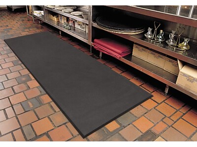 NoTrax Superfoam Anti-Fatigue Mat, 60" x 36", Black (T17P0035BL)