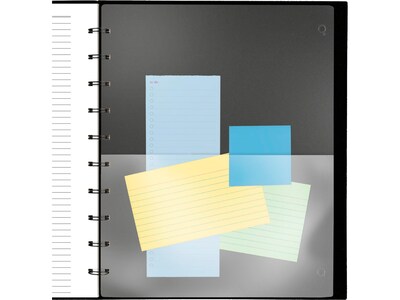 2025 AT-A-GLANCE Move-a-Page 8.75" x 11" Weekly & Monthly Appointment Book, Poly Cover, Black (70-950E-05-25)