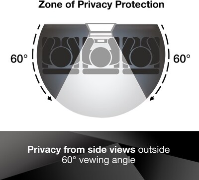 3M Privacy Filter for 24.0 in Full Screen Monitor with 3M COMPLY Magnetic Attach, 16:9 Aspect Ratio (PF240W9E)