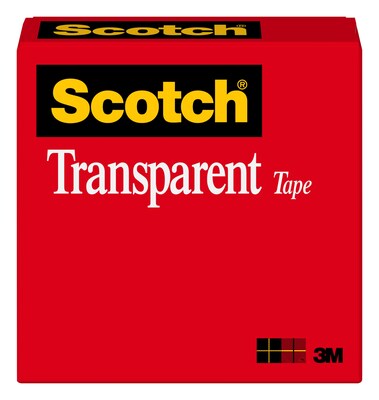Scotch Transparent Tape Refill, 3/4 x 72 yds, 1 Roll (600) | Quill