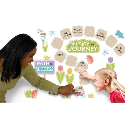 Trend Enterprise Stepping Stones Learning Set, Bulletin Board Set, 45/Set (T-19026)
