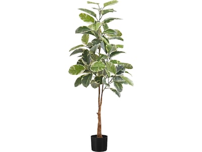Monarch Specialties Inc. Rubber Tree in Pot (I 9513)
