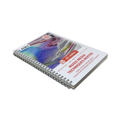 Talens Art Creation 5.5" x 8.5" Spiral Bound Mixed Media Sketch Pad, 40 Sheets/Pad, 3/Bundle (TLN9312801M-3)