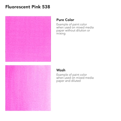 Daler-Rowney FW Acrylic Ink, Fluorescent Pink, 29.5ml, 3/Bundle (DRW160029538-3)