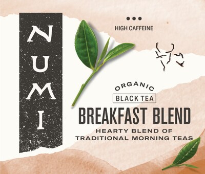 Numi Breakfast Blend Black Tea Bags, 18/Box (878236)