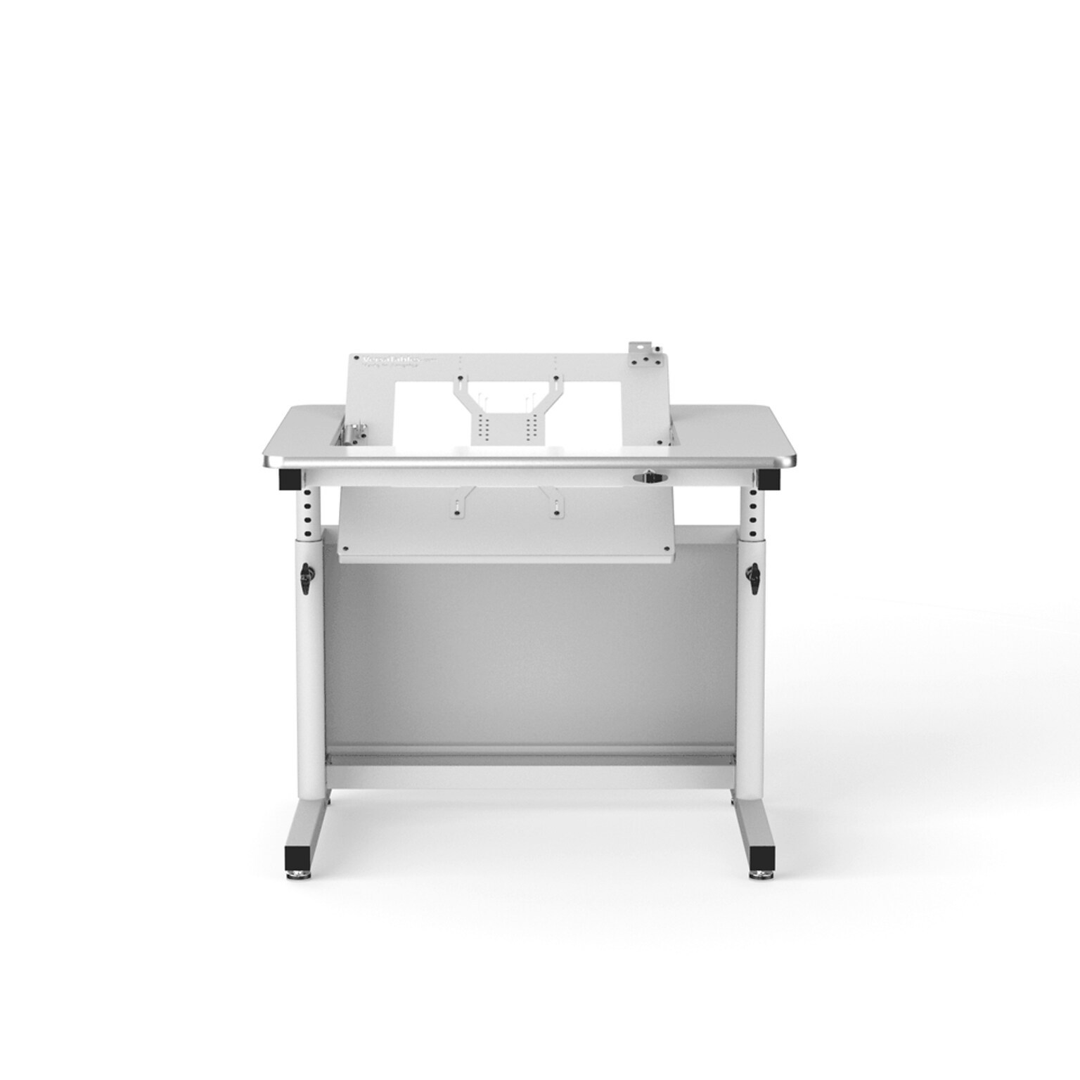VersaDesk Revolution 36W Manual Adjustable Standing Computer Table, White (RST3630-WW)