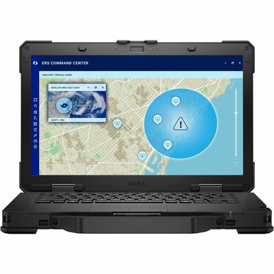 Dell Pro Rugged 14" LCD Touchscreen Laptop, Intel Core Ultra 5 1.6 Ghz, 16GB RAM, 512GB SSD, Windows 11 Pro, Black (T5VPN)