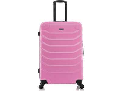 InUSA Endurance 29.33 Hardside Suitcase, 4-Wheeled Spinner, Pink (IUEND00L-PNK)