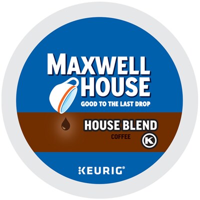 Maxwell House House Blend Coffee Keurig® K-Cup® Pods, Medium Roast, 24/Box (5303)