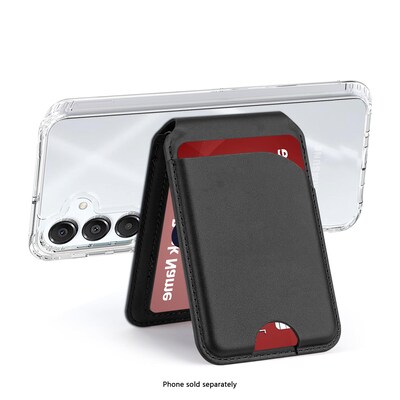 SaharaCase Venture Wallet for Galaxy A16 5G, Shock Absorbing, Clear/Scorpion Black (CP00723)