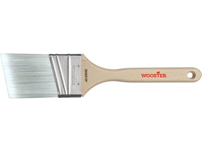 Wooster Brush Silver Tip 2" Polyester Angle Brush, 6/Box (0052210020)