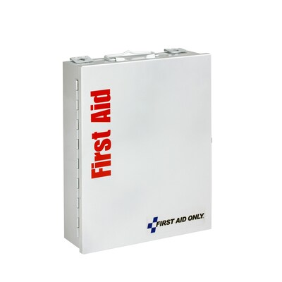 SmartCompliance Food Service Metal First Aid Cabinet without Medication, ANSI Class A, 25 People, 95 Pieces (90658-021)
