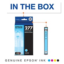 Epson 277 Light Cyan Standard Yield Ink Cartridge