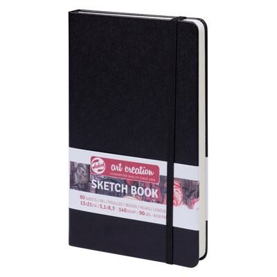 Talens Art Creation 5.1 x 8.3 Sketch Book, 80 Sheets/Book, 3/Bundle (TLN9314002M-3)