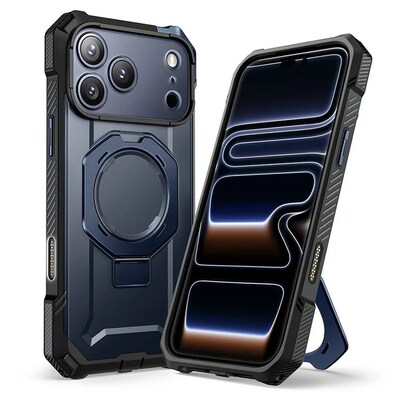 SUPCASE Unicorn Beetle Grip MagSafe Case for iPhone 17 Max, Shock Absorbing, Azure (SUP-iPhone2025Max-UBGrip-Azure)