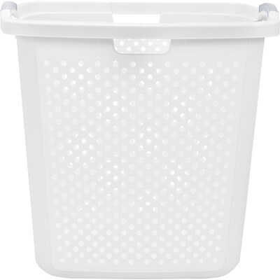 Home Logic XL Lamper 2.5-Bushel Plastic, White, 2/Pack (2116HMLCO000083)