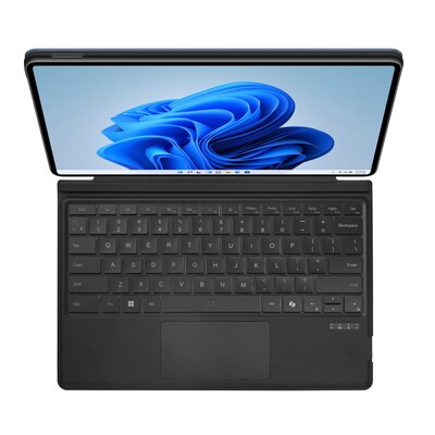 Adesso Aluminum 12.9" Portable Bluetooth Keyboard Case for Surface Pro, Black (WKB-7030)