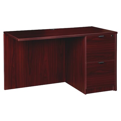 Lorell Prominence 2.0 Right Return, 24D x 48W x 29H, Mahogany (LLRPR2448RMY)