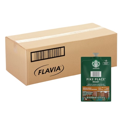Starbucks Pike Place Coffee Flavia Freshpacks, Medium Roast, 76/Carton (MDR01038)