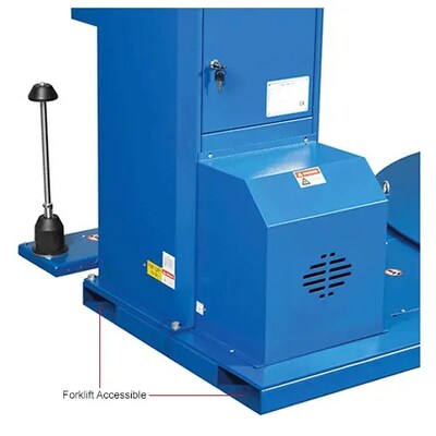 Global Industrial Semi-Automatic Stretch Wrap Machine, 112" Wrap Height (238508)