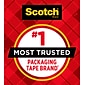 Scotch Heavy Duty Packing Tape with Dispenser, 1.88" x 54.6 yds., Clear (3850-RD)