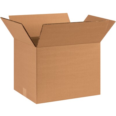 16 x 12 x 12 Shipping Boxes, Brown, 15/Bundle