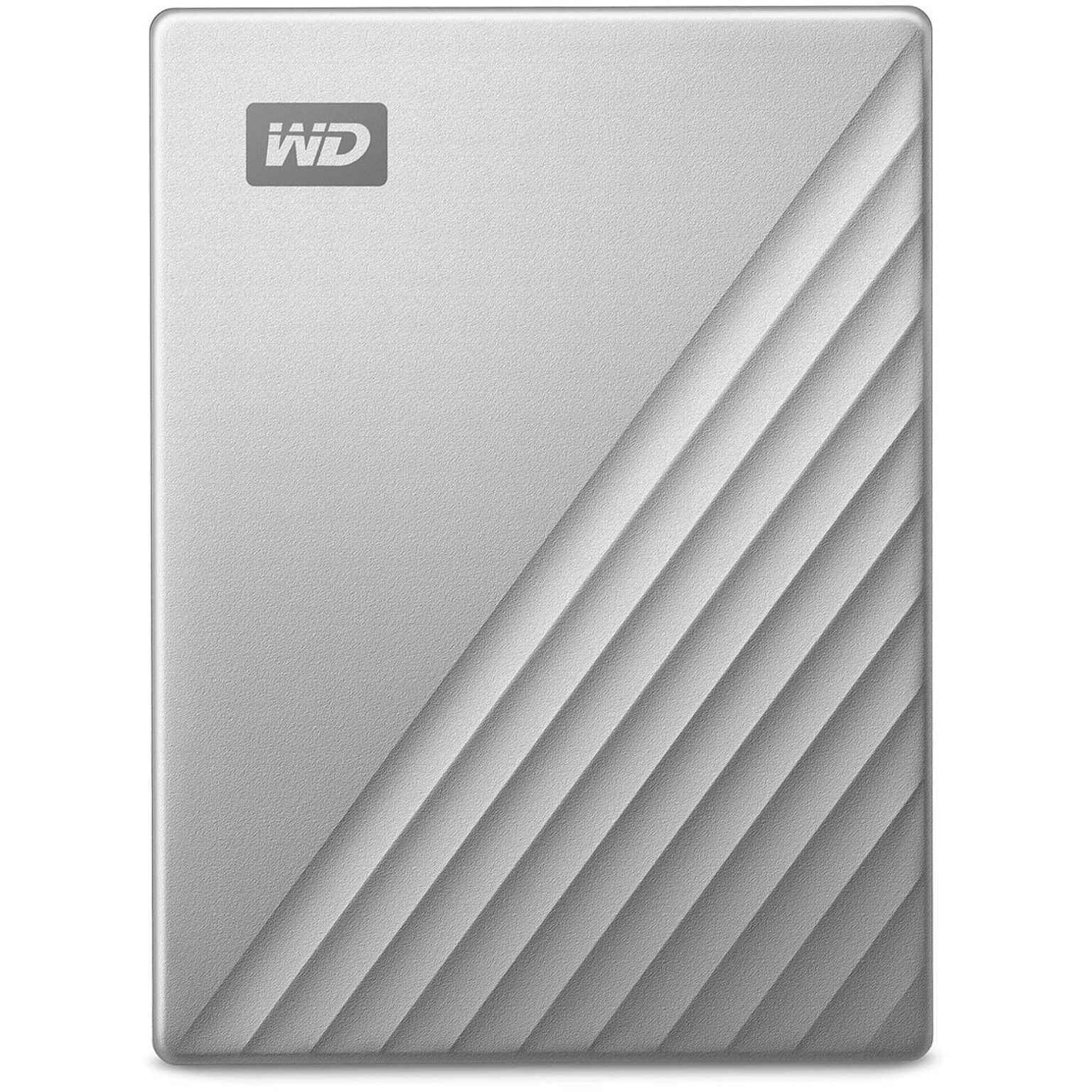 WD My Passport Ultra 2 TB External USB 3.0 Portable Hard Drive, Silver (WDBC3C0020BSL-WESN)
