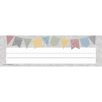 Teacher Created Resources Classroom Cottage Flat Name Plates, 36/Pack, 6 Packs (TCR7191-6)
