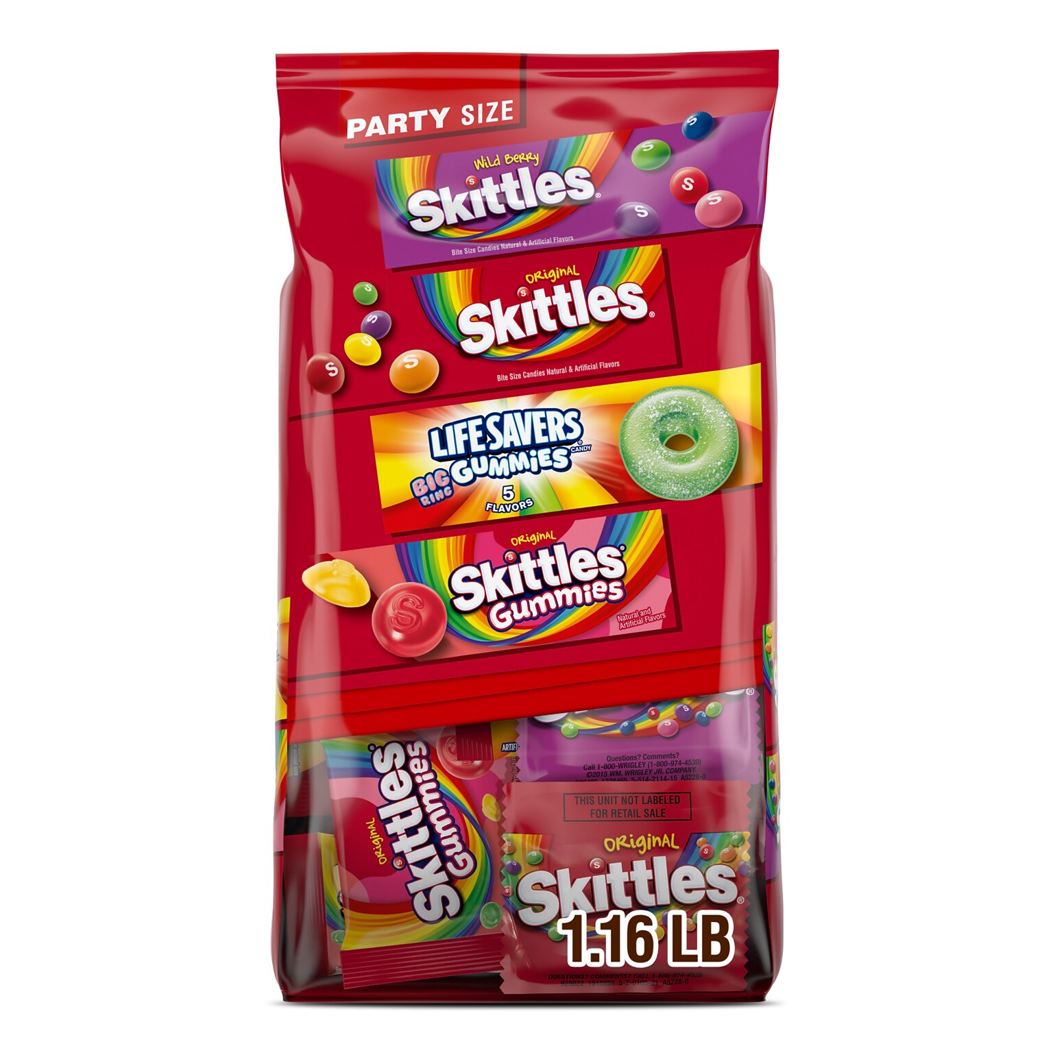 Mars Assorted Candy Party Size Variety Pack, Assorted Flavors, 18.56 oz. (461316)