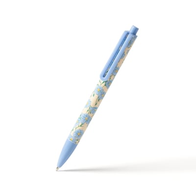 U Brands Laguna Retractable Pens Pen, Bold Point, 1.0mm, Black Ink, 6/Pack (7452U06-48)