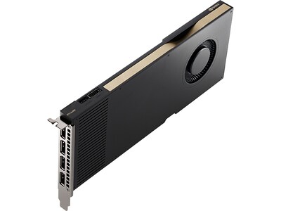 NVIDIA RTX A4000 PCI Express 4.0 x16 16GB GDDR6 Graphics Card, Black (VCNRTXA4000-PB)