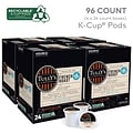 Tullys French Roast Coffee Keurig® K-Cup® Pods, Dark Roast, 96/Carton (700285)