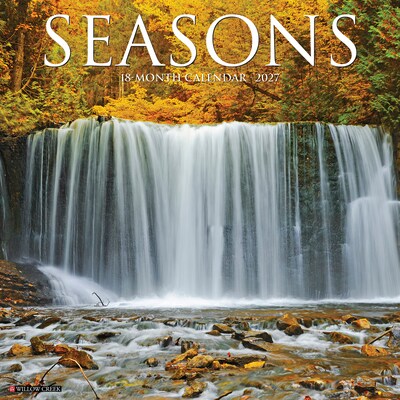 2027 Willow Creek Seasons 12 x 12 Monthly Wall Calendar, Assorted Colors (62258)