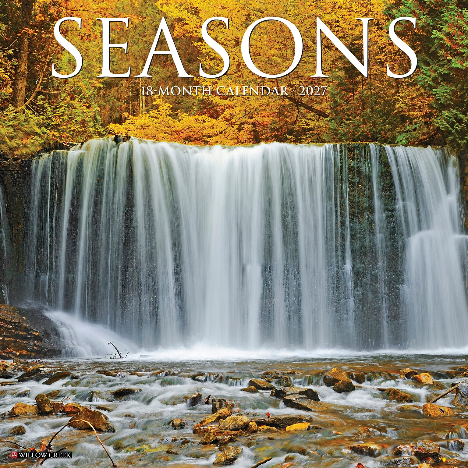2027 Willow Creek Seasons 12 x 12 Monthly Wall Calendar, Assorted Colors (62258)