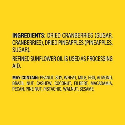 Ocean Spray Pineapple Cran Snack Medley, 1 oz, 10/Pack (307-00425)